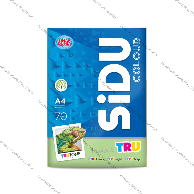 Foto produk Kertas HVS SiDU F4 Warna Hijau