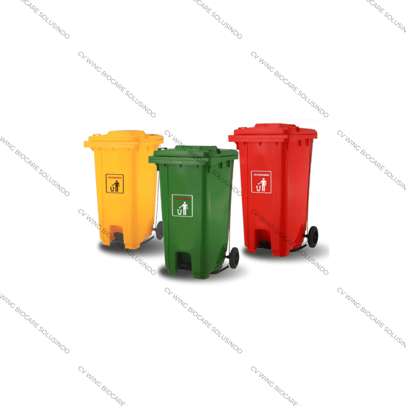 Foto produk Tempat Sampah Akebonno ADBRP-240 Roda & Pedal 240 L