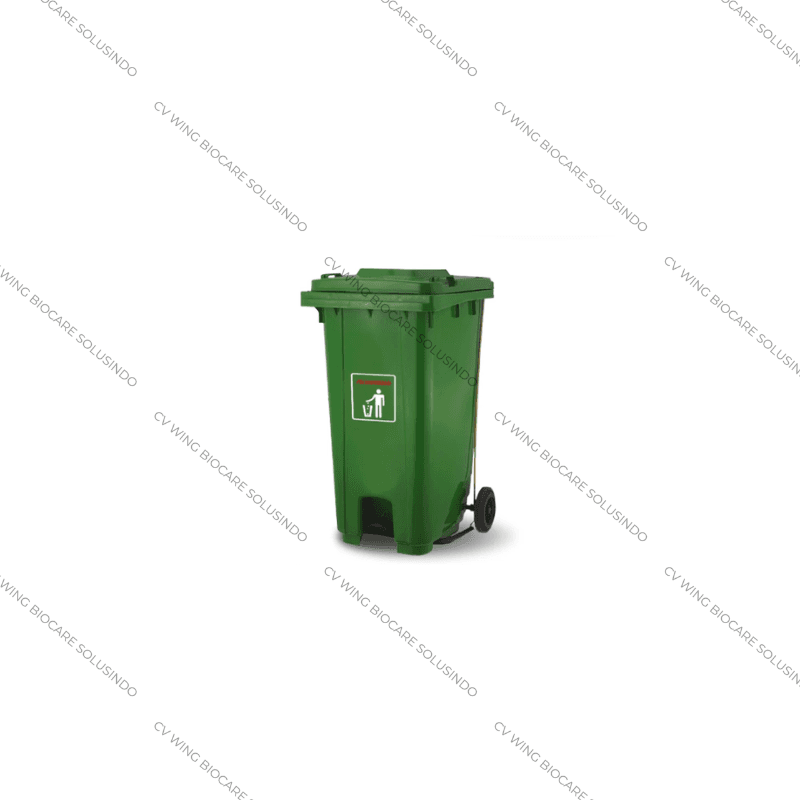 Foto produk Tempat Sampah Akebonno ADBRP-100 Roda & Pedal 100 L